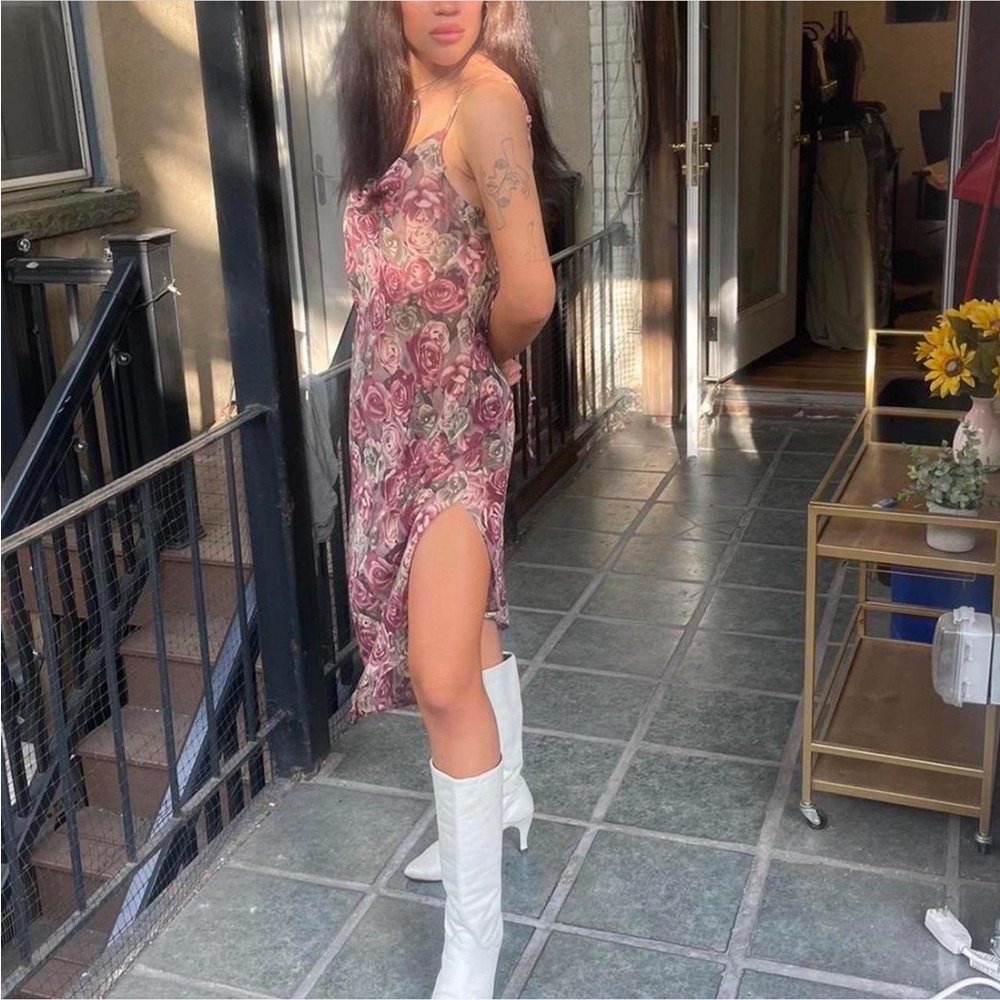 Floral Sleeveless Dress
